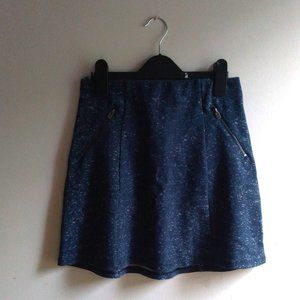 Hollister mini skirt with zipper pockets